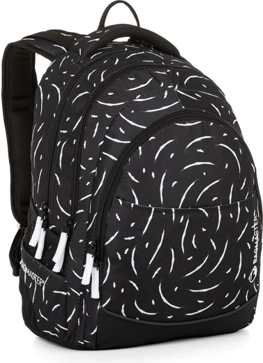 Bagmaster Digital Schüler-/Studentenrucksack schwarz-weiß