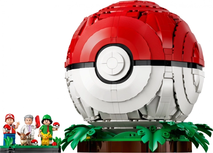 Fünf Figuren aus der Welt der Pokémon