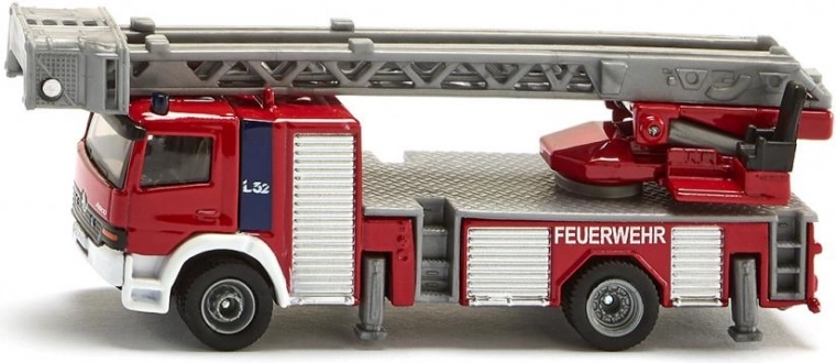 Feuerwehrauto mit ausziehbarer Leiter
