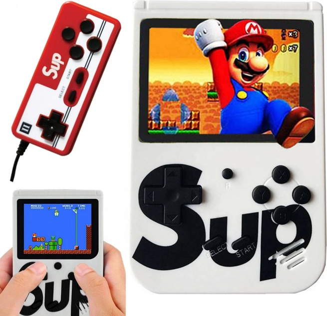 Retro-Handheld-Spielkonsole mit 400 Spielen und TV-Ausgang