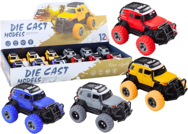 Geländewagen 1:32 Metallgummi Reifen Lichter Sounds Antrieb