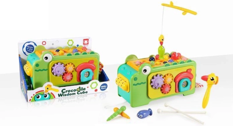 Lernwürfel Krokodilchen