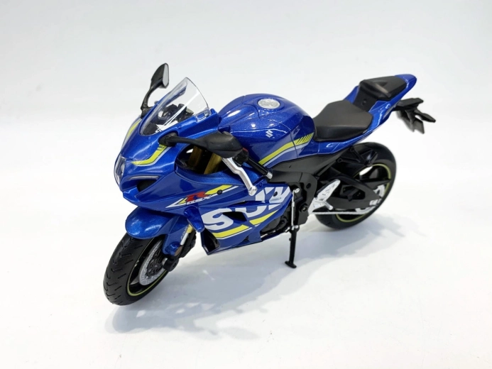Motorradmodell MSZ Suzuki GSX-R1000 1:12 blau - 1 Stück