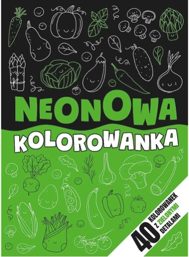 Neon-Malbuch – grün