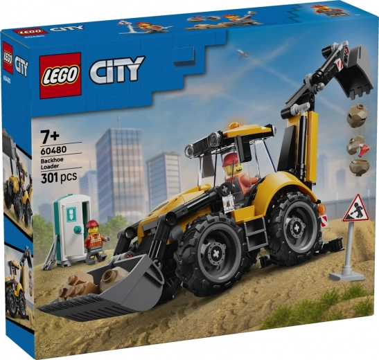 LEGO City gelber Baggerlader
