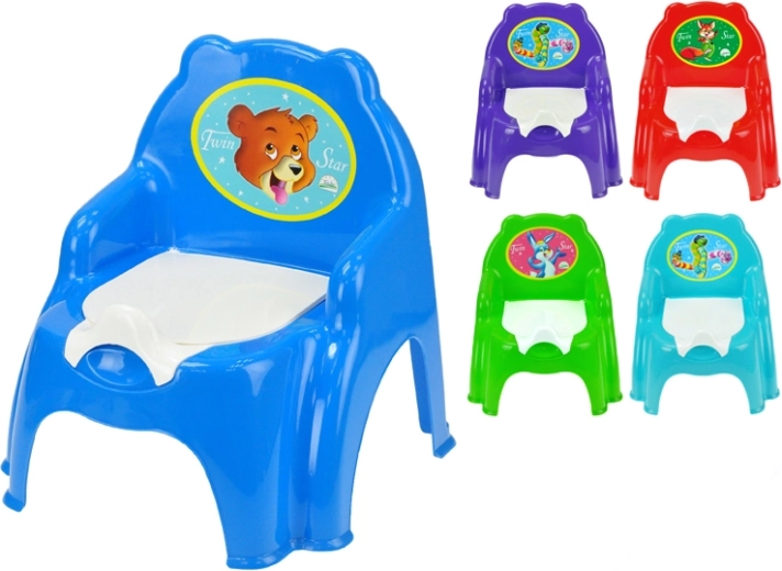 Baby-Kinderstuhl mit herausnehmbarem Töpfchen - 1 Stück