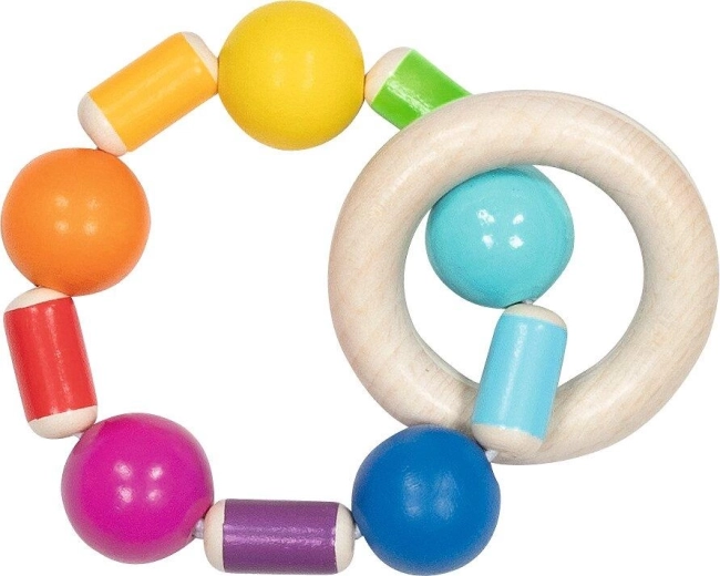 Elastischer taktiler Ring, regenbogenfarben – 1 Stück