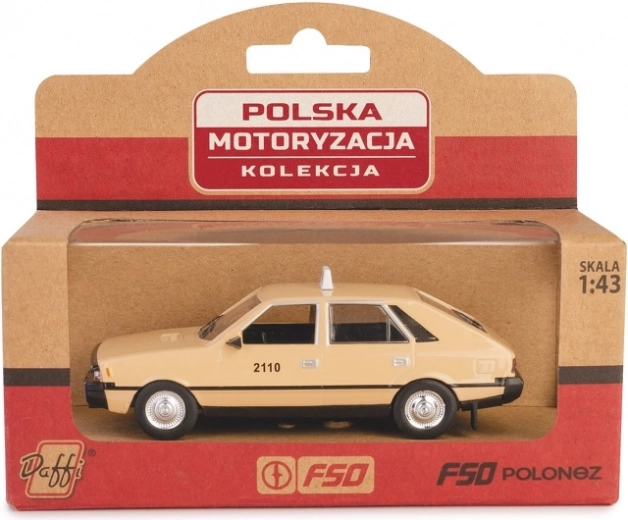 Modell FSO Polonez Taxi 1:43 beige