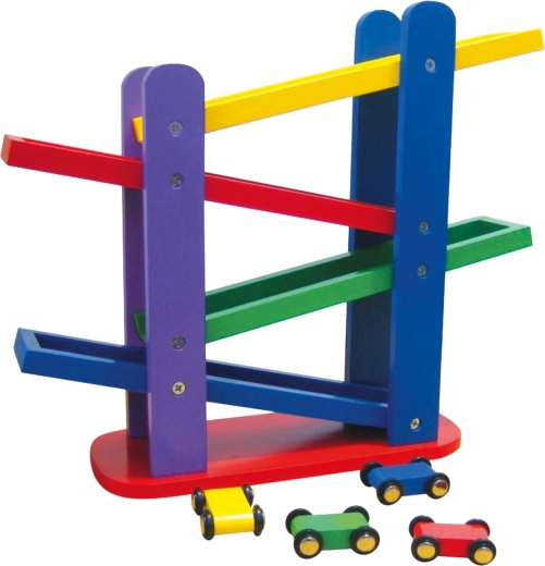 Komplettes Set mit 4 Autos