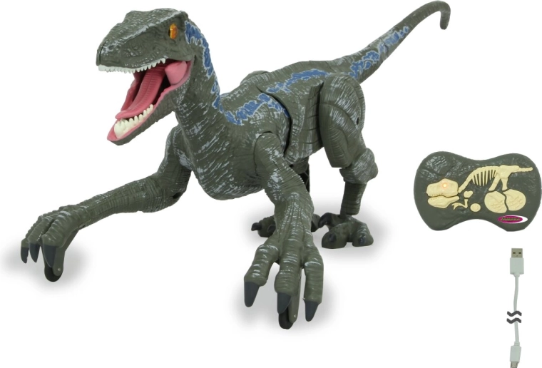 Realistische Bewegung und Dinosaurierbrüllen