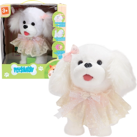 Interaktiver Plüschhund Aida