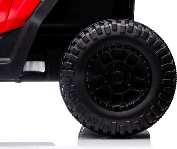 Große EVA-Räder 34 × 13 cm für Traktion und leisen Lauf