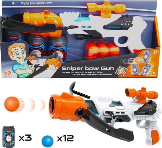 Schaumstoffkugel-Gewehr mit Visier für Kinder