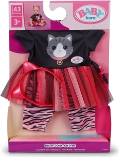 BABY born Katzen-Outfit für Puppen 43 cm