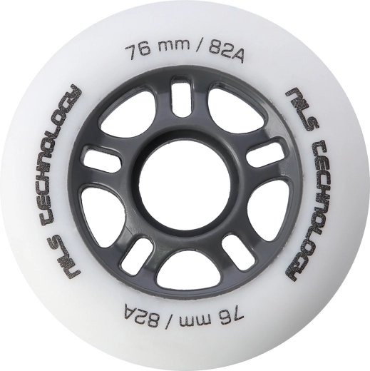 Durchmesser 76 mm für flinke und stabile Fahrt