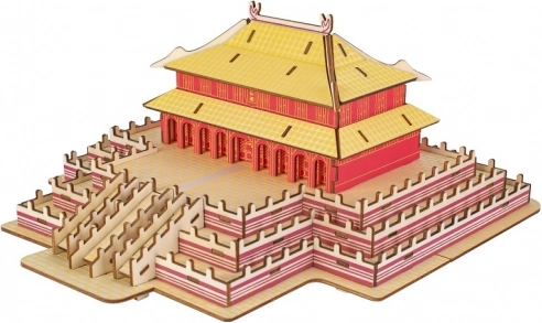 Holz 3D-Puzzle Halle der Höchsten Harmonie