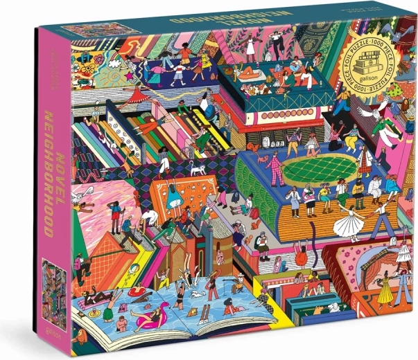 Galison Puzzle Roman aus der Nachbarschaft 1000 Teile