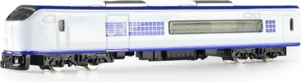 Metall-Mini-Lokomotive 1:48, weiß, 15 cm