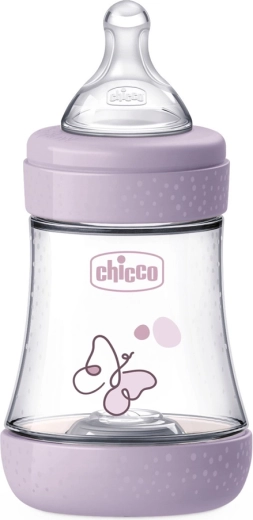 Chicco Antikolik-Babyflasche Perfect5 150 ml Mädchen, langsamer Fluss 0m+