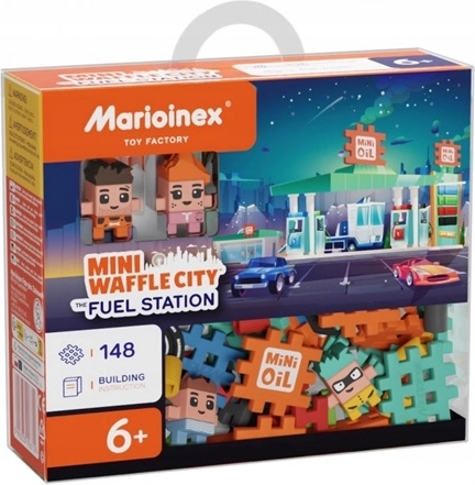 Marioinex Mini Waffle City Tankstelle