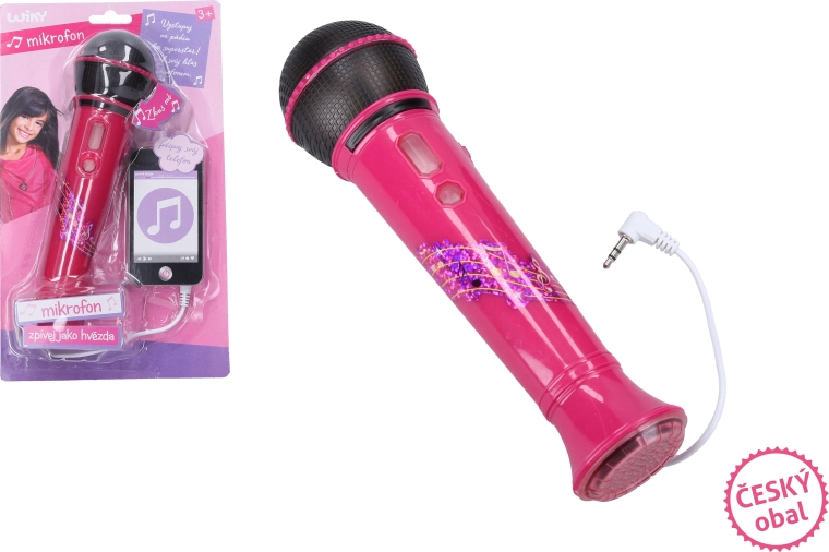 Kinder-Mikrofon mit Soundeffekten, 22 cm