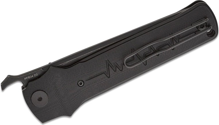 Robuster G10-Griff und dezenter Clip