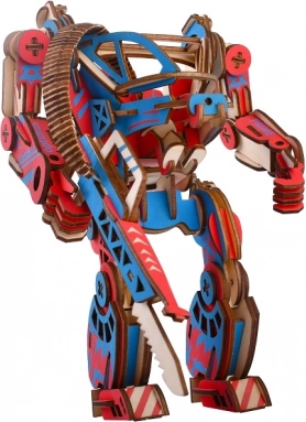 Woodcraft Holz 3D-Puzzle Powersuit, farbig