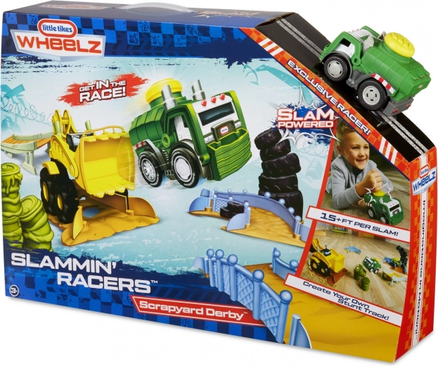 Interaktive Rennstrecke LITTLE TIKES Slammin' Racers mit Stunt-Hindernissen