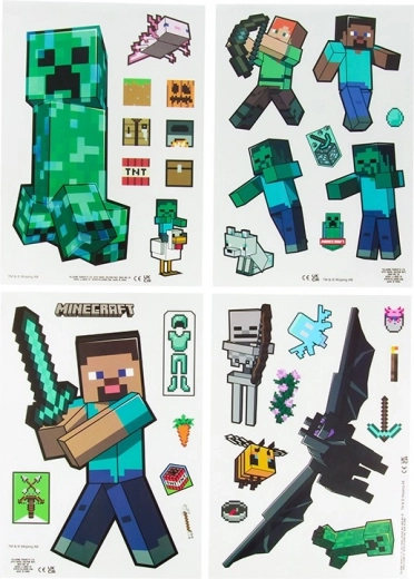 Minecraft Aufkleber