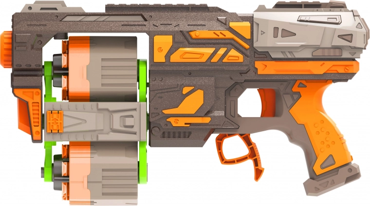 Kinder-Schaumgewehr mit 14 Schaumpfeilen, 33,5 cm