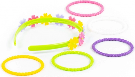 Set für kleine Diven – Haarreif und Armbänder