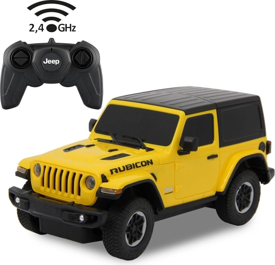 Jamara Jeep Wrangler JL RC-Auto 1:24 gelb 2,4 GHz - 1 Stück