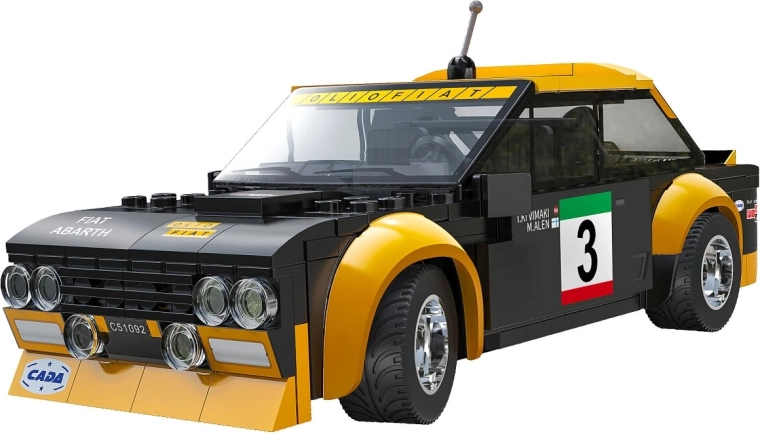Lizenziertes Fiat-Abarth-Rallye-Modell
