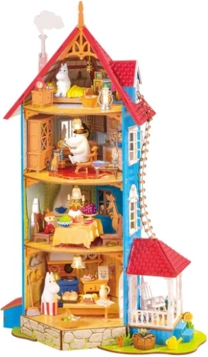 Robotime 3D DIY-Bausatz Miniatur – Muminhaus