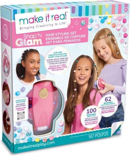 Styling-Set für Haare mit Perlen