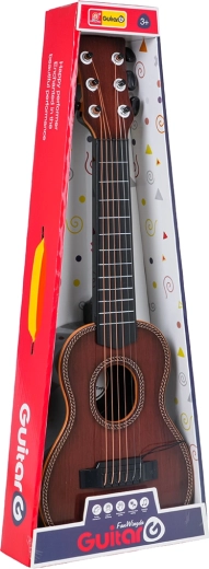 Authentische Optik einer echten Gitarre