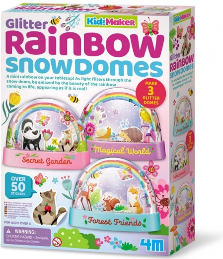 4M DIY Schneekugeln – Kreativset für Kinder