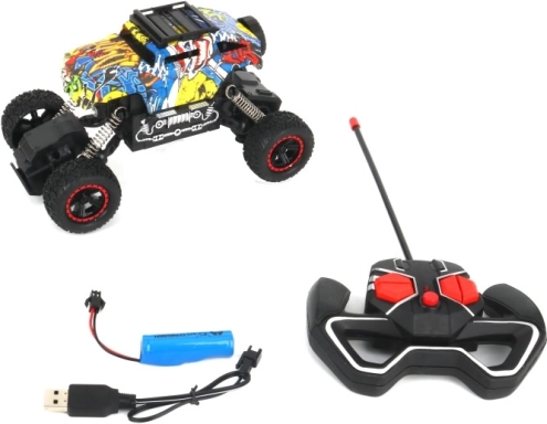 RC-Geländewagen mit dynamischen Effekten