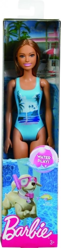 Barbie-Puppe im Badeanzug für sommerlichen Wasserspaß