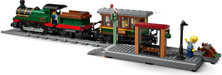 Komplette Retro-Eisenbahn