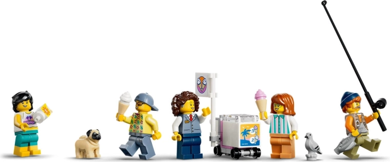 Minifiguren und lustiges Zubehör