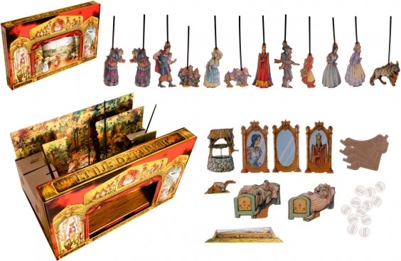Stilet Theater märchenhaftes Puppentheater-Papier-Set