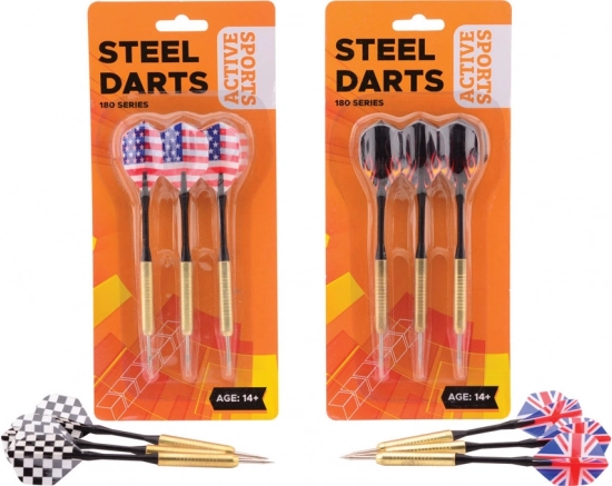Sports Active Steeldarts mit Spitze 15 g (3 Stk.)