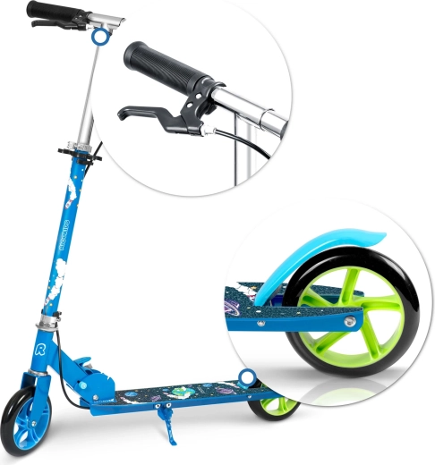 Doppeltes Bremssystem – Hand- und Fußbremse