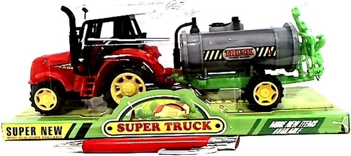 Traktor mit landwirtschaftlicher Maschine