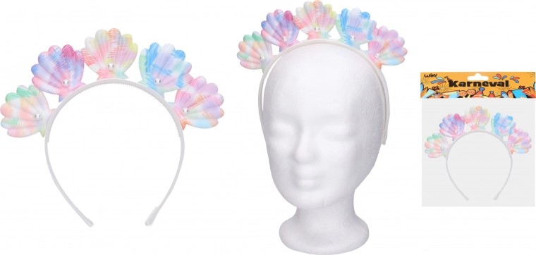 Karnevals-Haarreif mit Verzierung