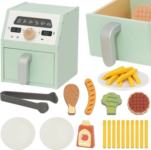 Realistische Fritteuse mit herausziehbarem Korb