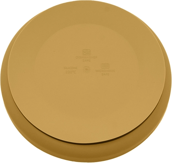 Teller mit stabilem Saugnapf und widerstandsfähigem Silikon