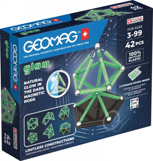 Geomag Glow Konstruktionsspiel 42 Teile