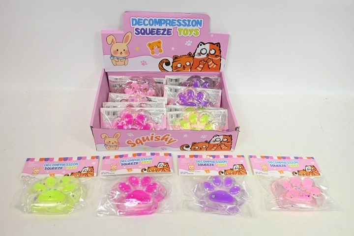 Gniotek Pfote – Antistress-Quetschspielzeug, 12 Stk. im Display
